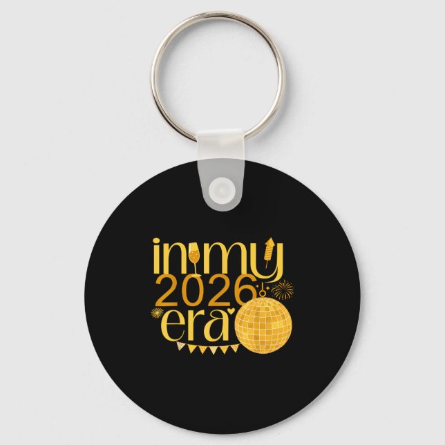 Porte-clés In My 2026 Era Happy New Year Party Countdown Fami (Recto)