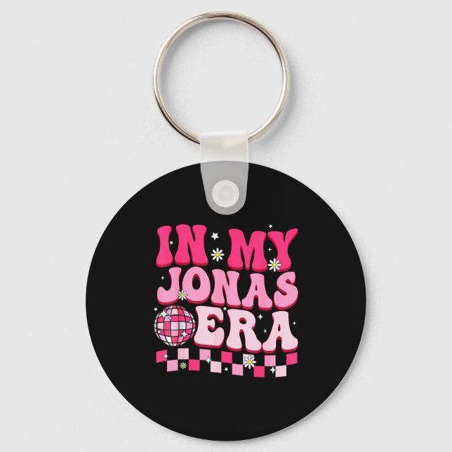 Porte-clés In My Jonas Era Funny Jonas Groovy 80's Men Women  (Recto)