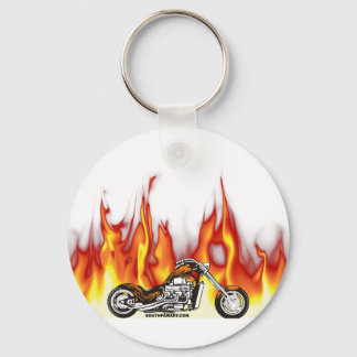Porte-clés Incendie de moto