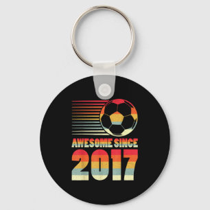 Porte-clés Incroyable depuis 2017 Cadeaux Vintage de Football