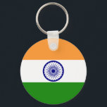 Porte-clés inde<br><div class="desc">Flag of India. The National flag of India is a horizontal rectangular tricolour flag, of India saffron, white and India green; with the Ashok Chakra, a 24-spoke wheel, in navy blue at its centre. Si vous adoptez ce qui est adopté en forme de président during meeting of the Assemby héros...</div>