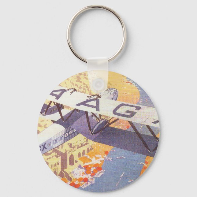 Porte-clés Inde par Imperial Airways (Recto)