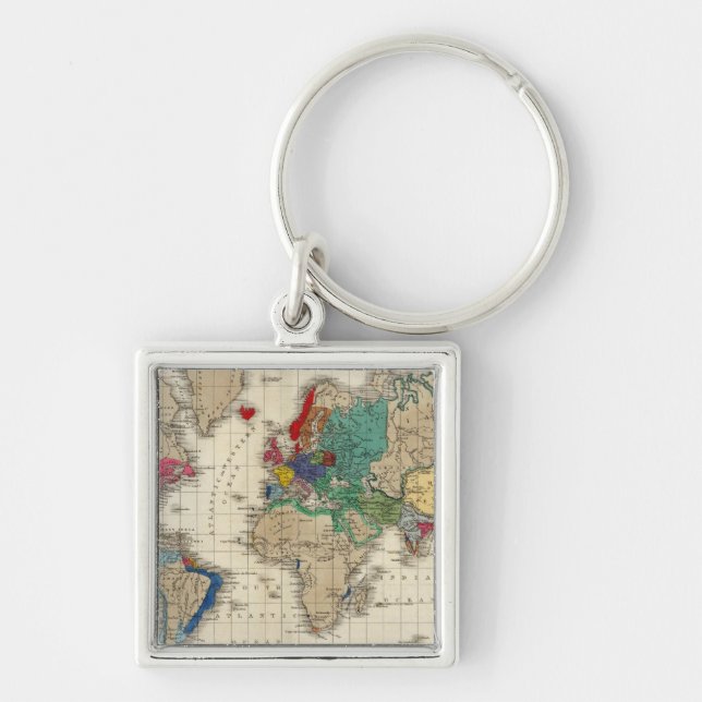 Porte-clés Indépendance des États-Unis 1783 AD (Devant)