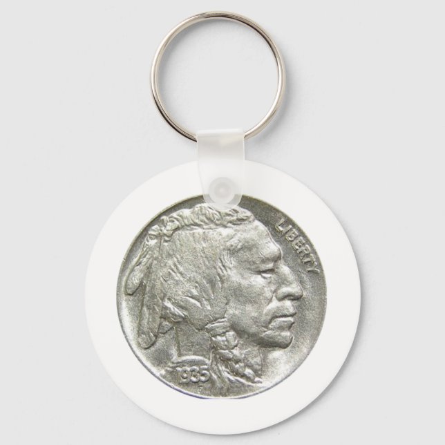 PORTE-CLÉS INDIAN HEAD NICKEL (Recto)