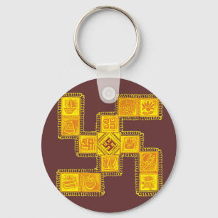 Porte-clés Indian Traditional Swastika