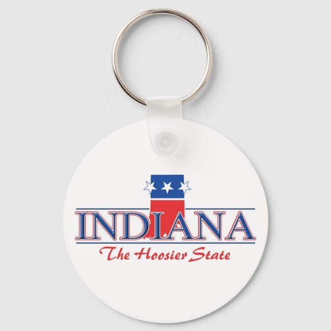 Porte-clés Indiana Patriotic Porte - clé (Recto)