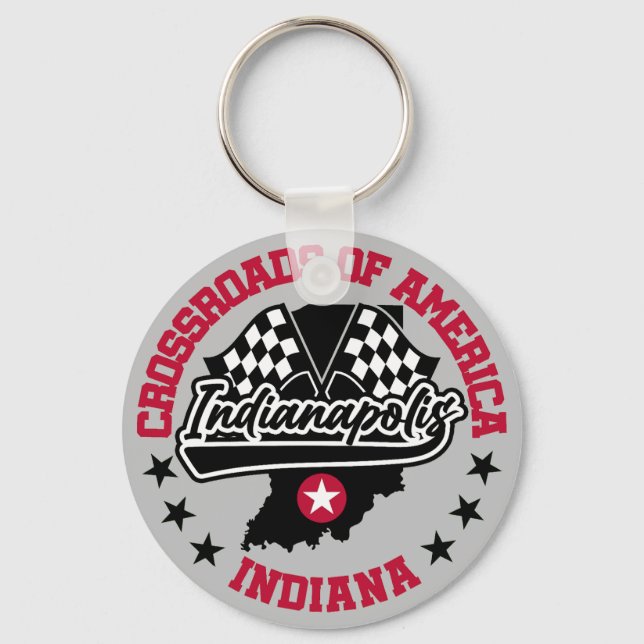 Porte-clés Indianapolis, Indiana (Recto)