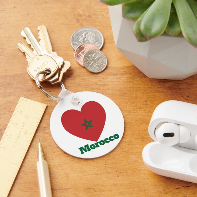 Porte-clés Indicateur cardiaque du Maroc (Bureau)