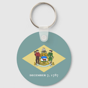 Porte-clés Indicateur d'état du Delaware