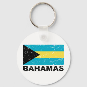 Porte-clés Indicateur Vintage des Bahamas