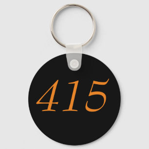 Porte-clés Indicatif régional 415 (San Francisco)