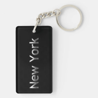 Porte-clés Industrielle New York - Sur le noir