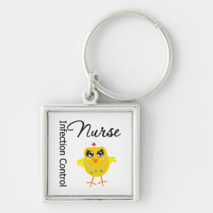 Porte-clés Infection Control Nurse Chick v1