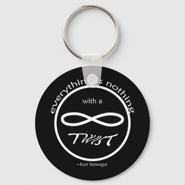 Porte-clés Infinity Everything Nothing Basic Keychain (Recto)