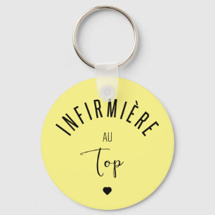 Porte-clés Infirmière au sommet