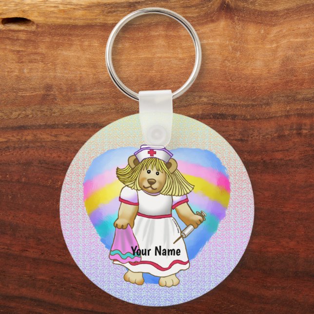 Porte-clés Infirmière Betsy Bear (Recto)