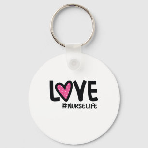 Porte-clés Infirmière Cadeau Love Nurselife