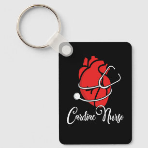 Porte-clés Infirmière cardiaque coeur anatomique parties du c