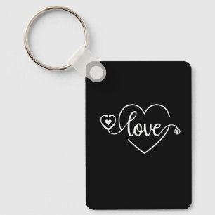 Porte-clés Infirmière cardiologue Battement de coeur Étudiant