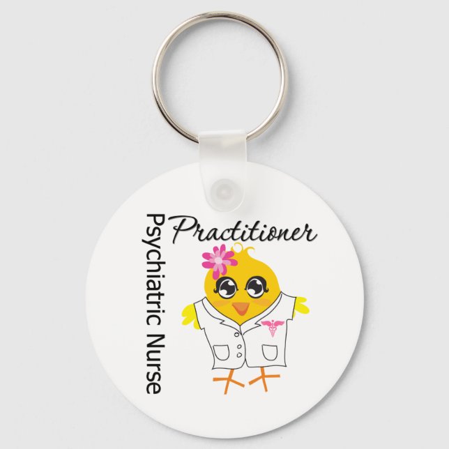 Porte-clés Infirmière Chick v2 Psychiatrique Infirmière Prati (Recto)