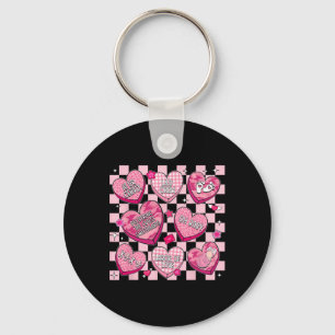 Porte-clés Infirmière d'accouchement de la Saint-Valentin Cœu