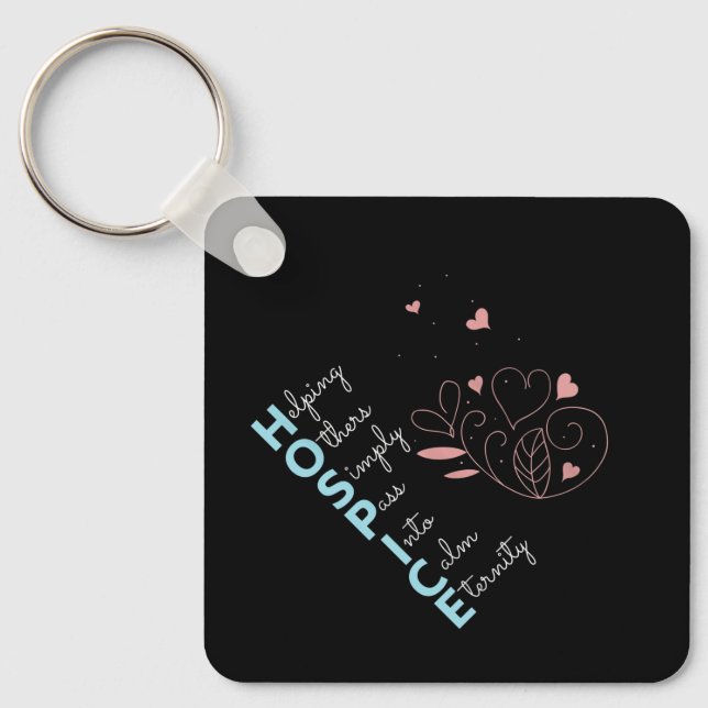 Porte-clés Infirmière d'accueil (Recto)