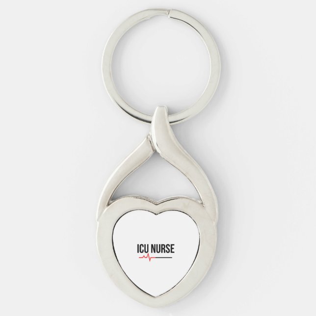 Porte-clés Infirmière de l'ICU (Devant)