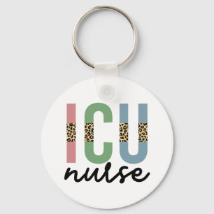 Porte-clés Infirmière de l'ICU Cheetah RN Infirmière Appré