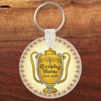 Porte-clés Infirmière de trophée