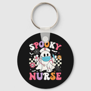 Porte-clés Infirmière effrayante Halloween Fantôme Mignonne G