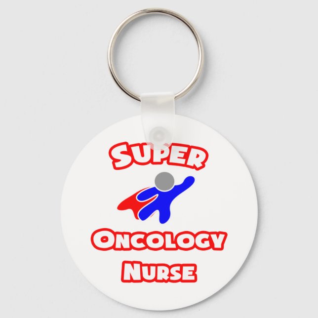Porte-clés Infirmière en super oncologie (Recto)