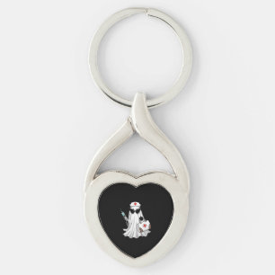 Porte-clés Infirmière fantôme Halloween