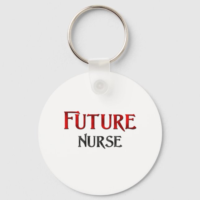 Porte-clés Infirmière future (Recto)