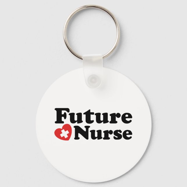 Porte-clés Infirmière future (Recto)