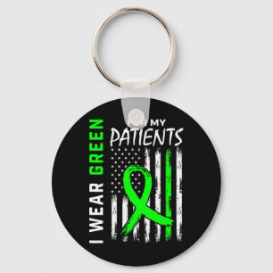 Porte-clés Infirmière Green pour mes patients