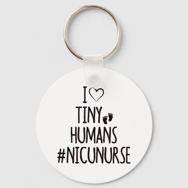 Porte-clés Infirmière NICU (Recto)