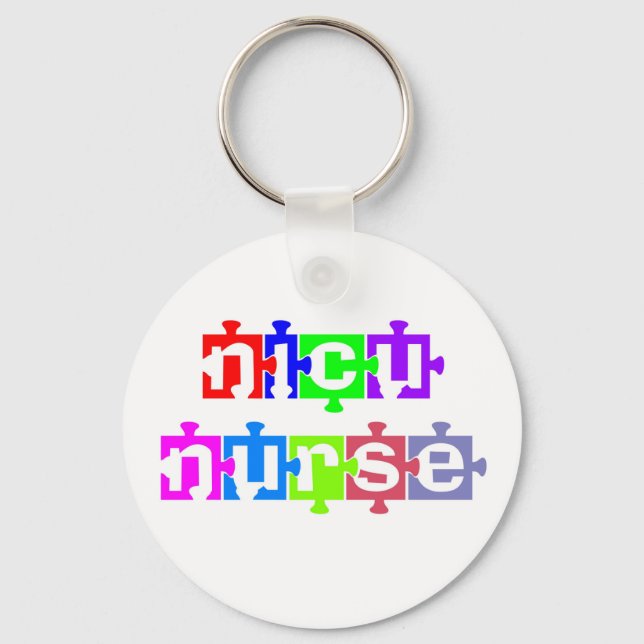 Porte-clés Infirmière NICU (Recto)