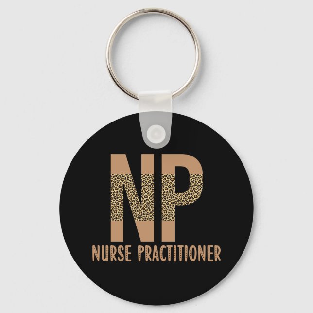 Porte-clés Infirmière Praticien NP appréciation infirmière gu (Recto)