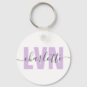 Porte-clés Infirmière professionnelle Chic LVN personnalisée