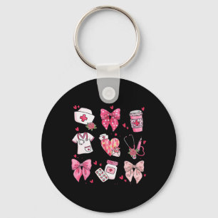 Porte-clés Infirmière Saint-Valentin Saint Valentin Er Icu Ni