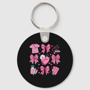 Porte-clés Infirmière Saint-Valentin Valentine Er Icu Nicu In