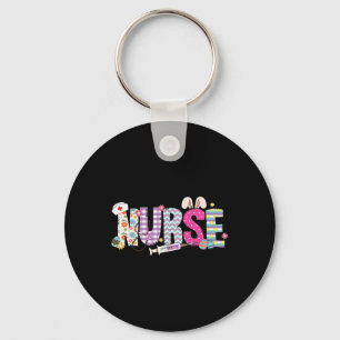 Porte-clés Infirmière Vie Stethoscope Infirmière mignonne Lap
