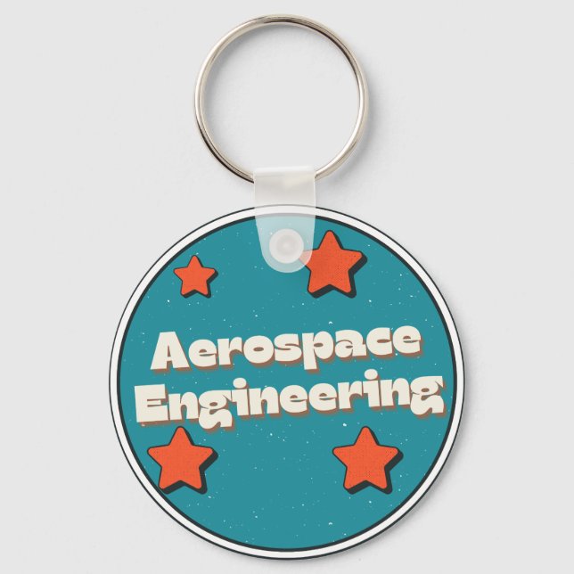 Porte-clés Ingénierie aérospatiale (Recto)
