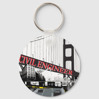 Porte-clés Ingénieur civil