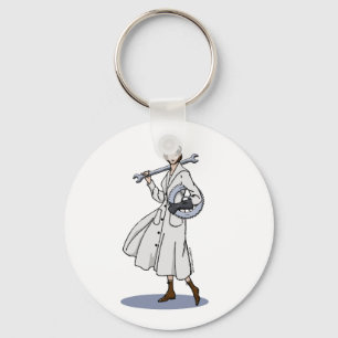 Porte-clés Ingénieur de Steampunk