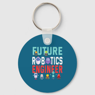 Porte-clés Ingénieur en robotique de l'avenir Ingénieur en ro