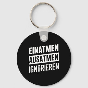 Porte-clés Inhale Exhale Ignorer - Comment Survivre Sticker