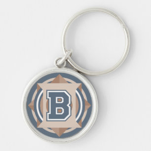 Porte-clés Initiale de la lettre "B"
