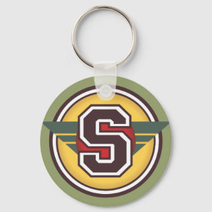 Porte-clés Initiale de la lettre "S"