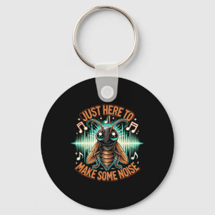 Porte-clés Insecte Grillon Juste Ici Pour Faire Un Peu De Bru